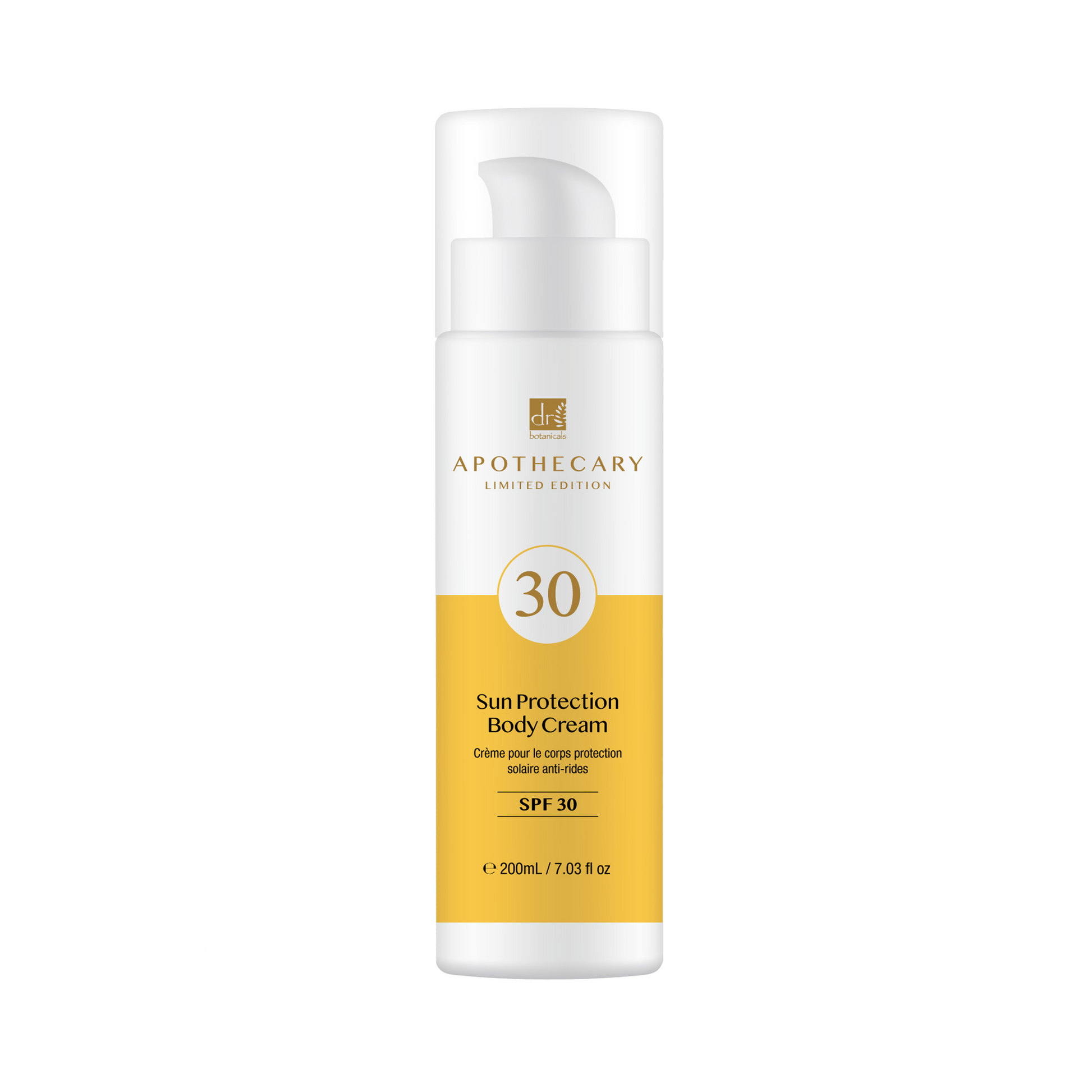 Dr Botanicals SPF 30 Body Cream 200ml