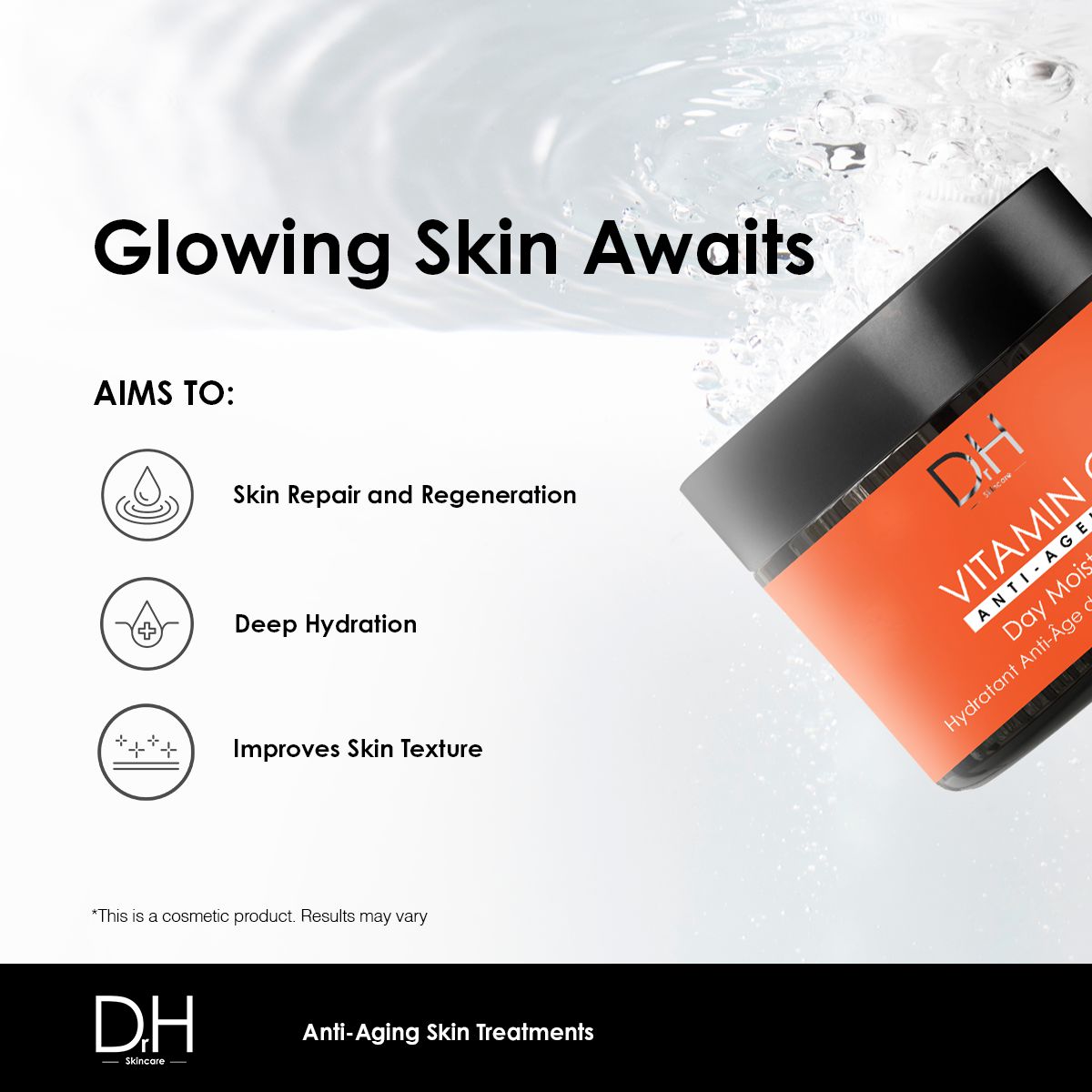 Dr H Vitamin C Anti-Aging Day Moisturizer 60ml