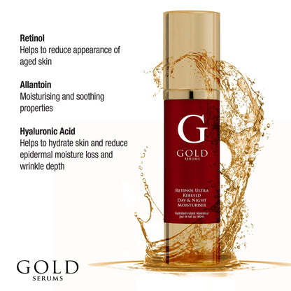 Gold Serums Retinol Ultra Rebuild Day & Night Moisturizer 50ml