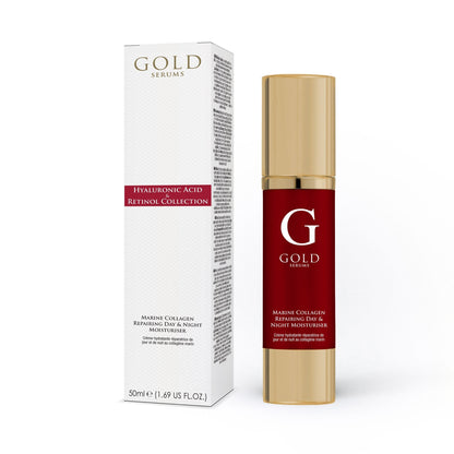 Gold Serums Marine Collagen Repairing Day & Night Moisturizer 50ml