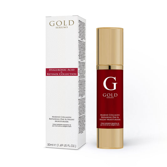 Gold Serums Marine Collagen Repairing Day & Night Moisturizer 50ml