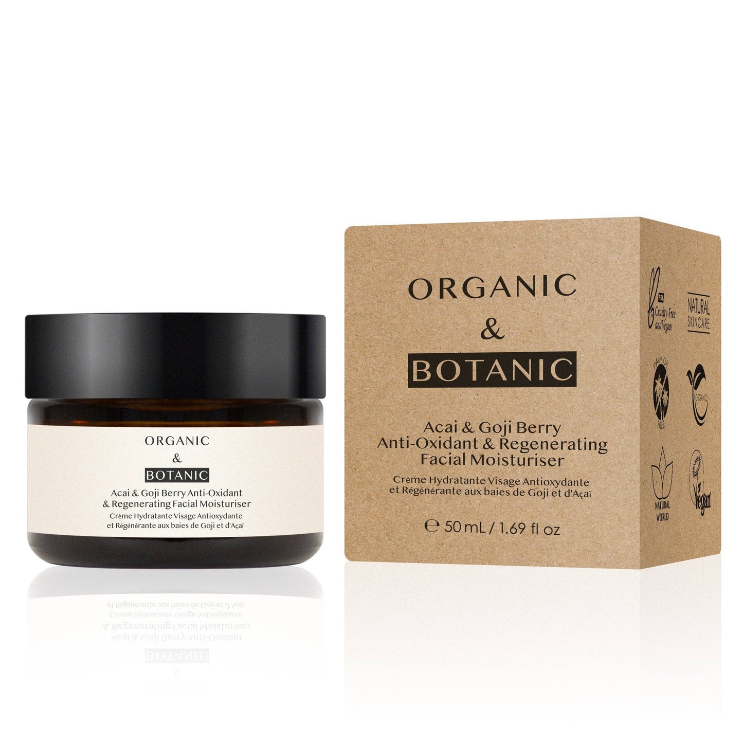 Organic & Botanic Acai & Goji Berry Moisturizer 50ml