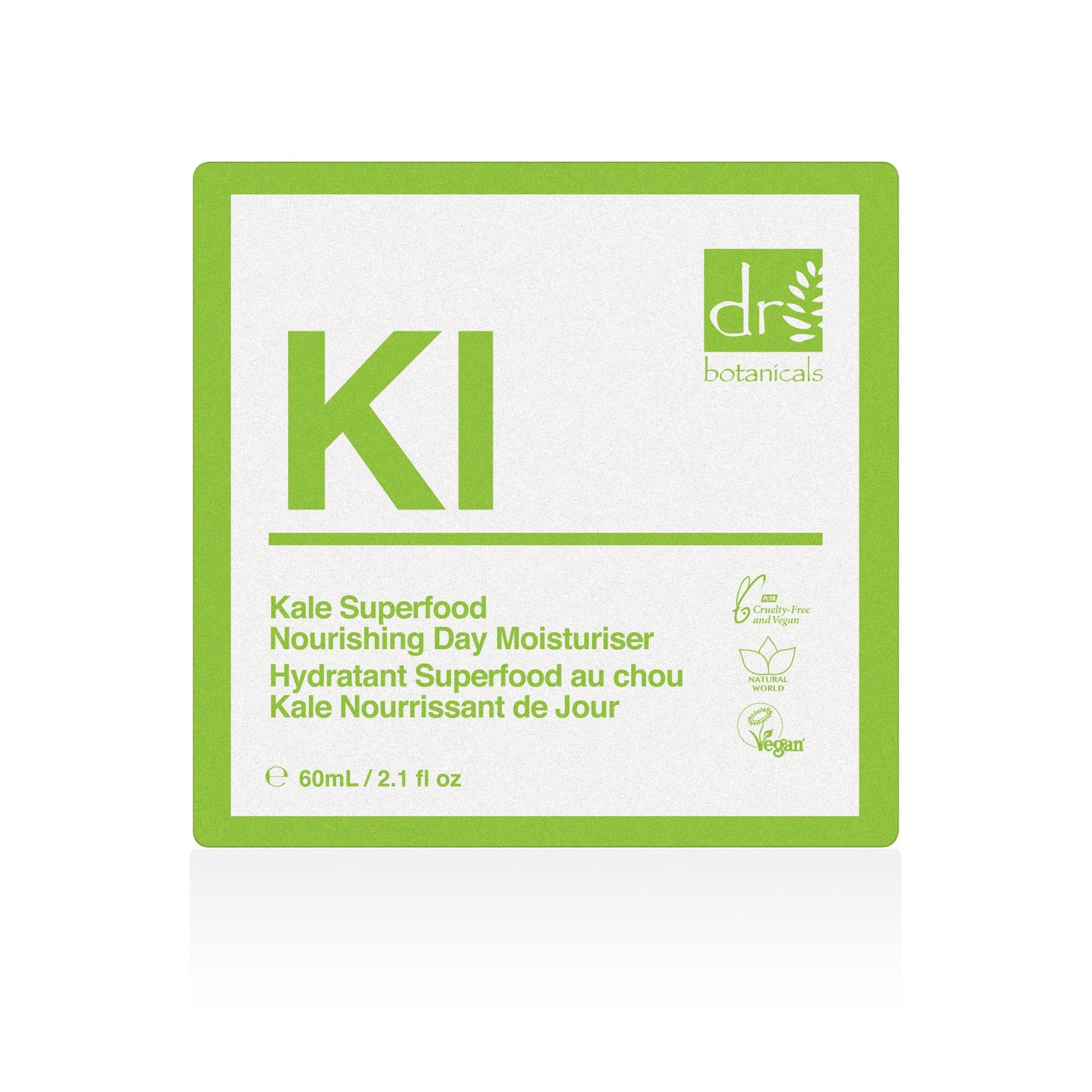 Dr Botanicals Kale Superfood Nourishing Day Moisturizer 60ml