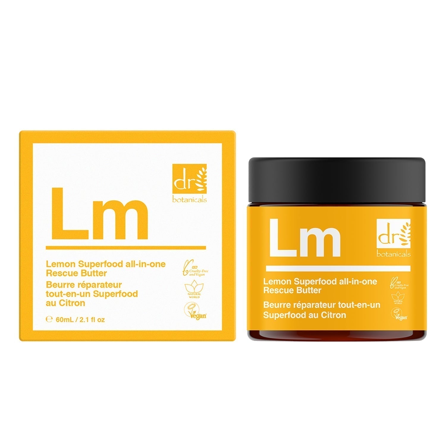 Dr Botanicals Lemon Superfood All-In-One Rescue Butter 60ml