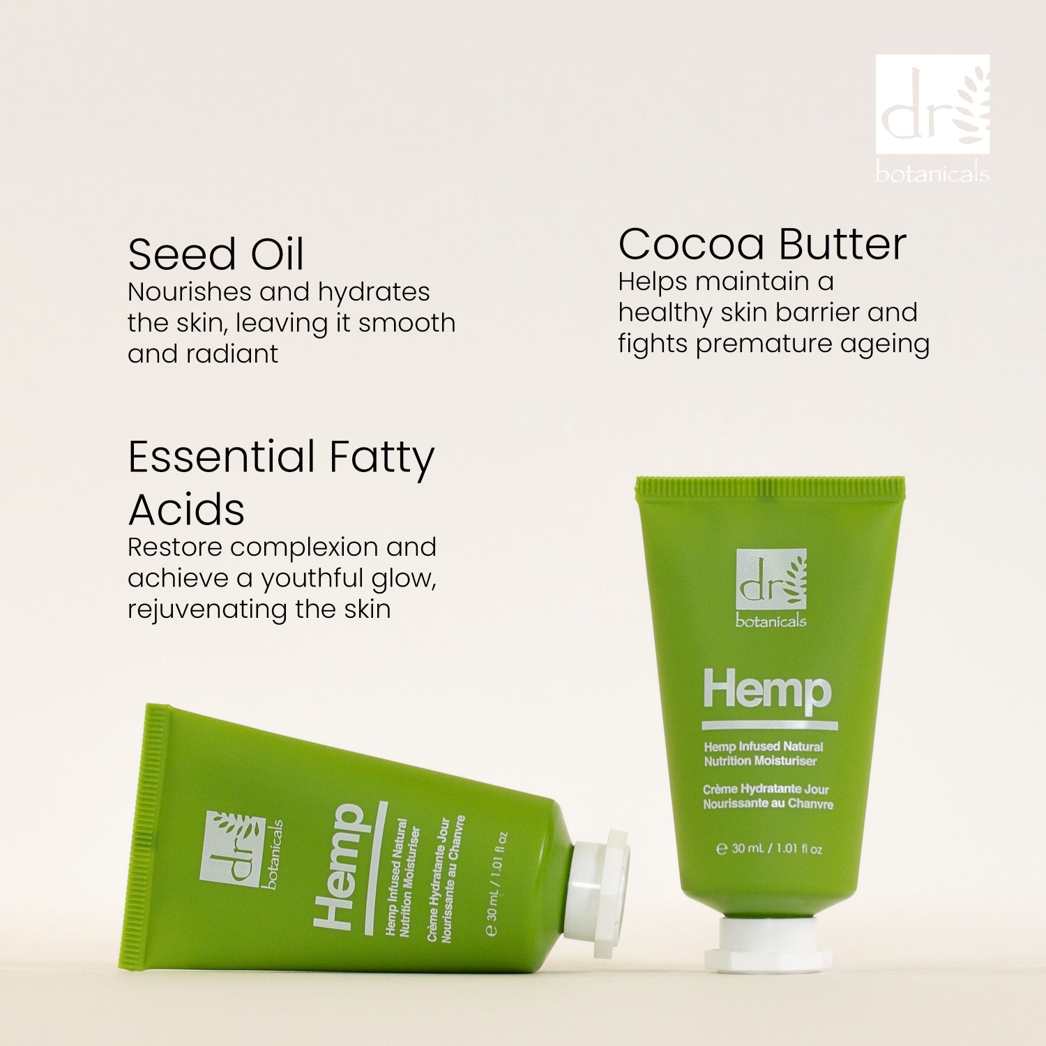 Dr Botanicals Infused Natural Moisturizer 30ml