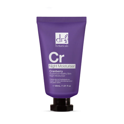 Dr Botanicals Cranberry Superfood Healthy Skin Night Moisturizer 30ml