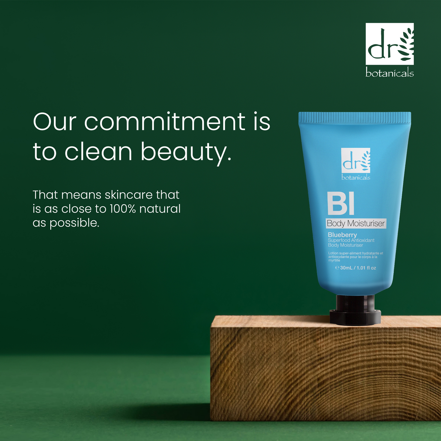 Dr Botanicals Blueberry Superfood Antioxidant Body Moisturizer 30ml
