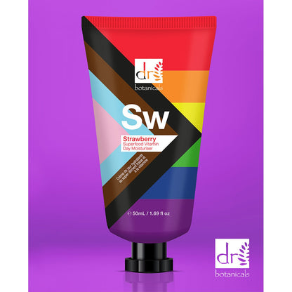 Dr Botanicals Strawberry Superfood Vitamin C Day Moisturizer Pride Edition 50ml