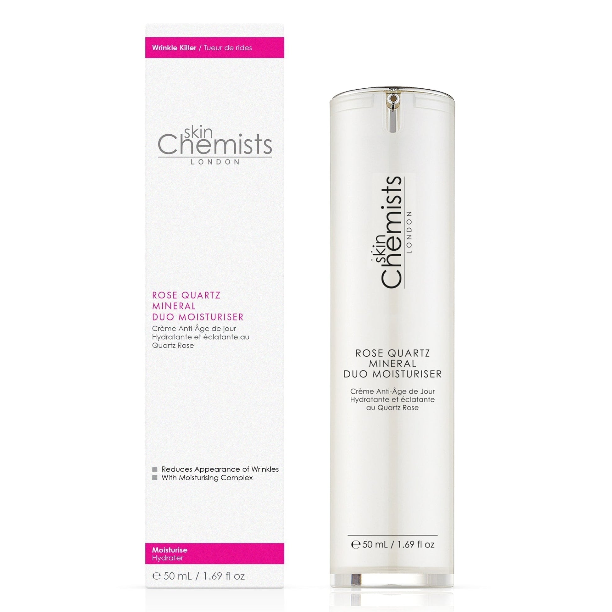 skinChemists Rose Quartz Duo Moisturizer 50ml