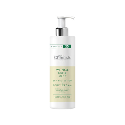 skinChemists Wrinkle Killer Sun Protection Body Cream SPF 30 200ml