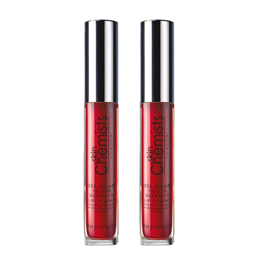 Rose Quartz Youth Defence Lip Plump 8ml Twin Value Savings Pack