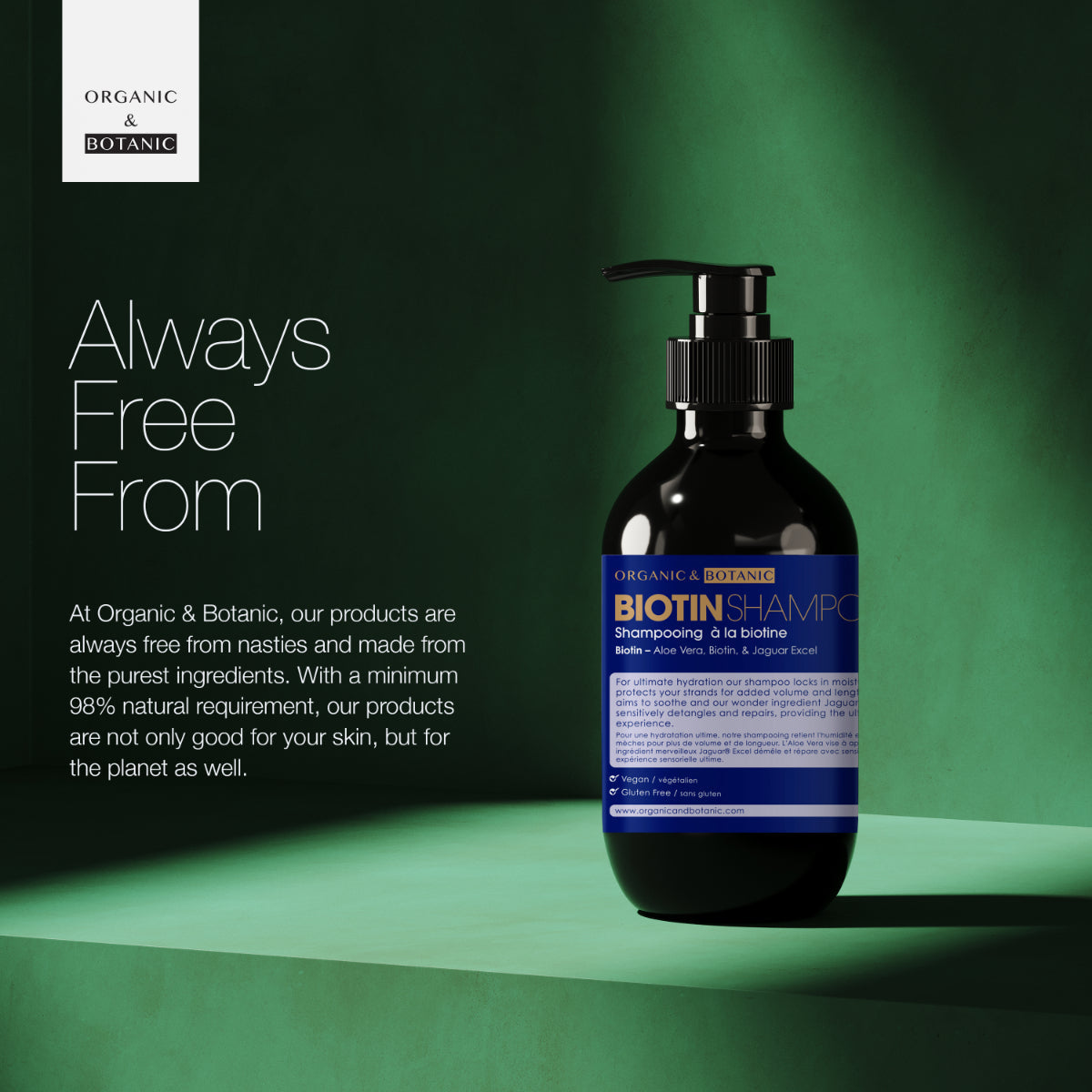 Organic & Botanic Biotin Shampoo 500ml