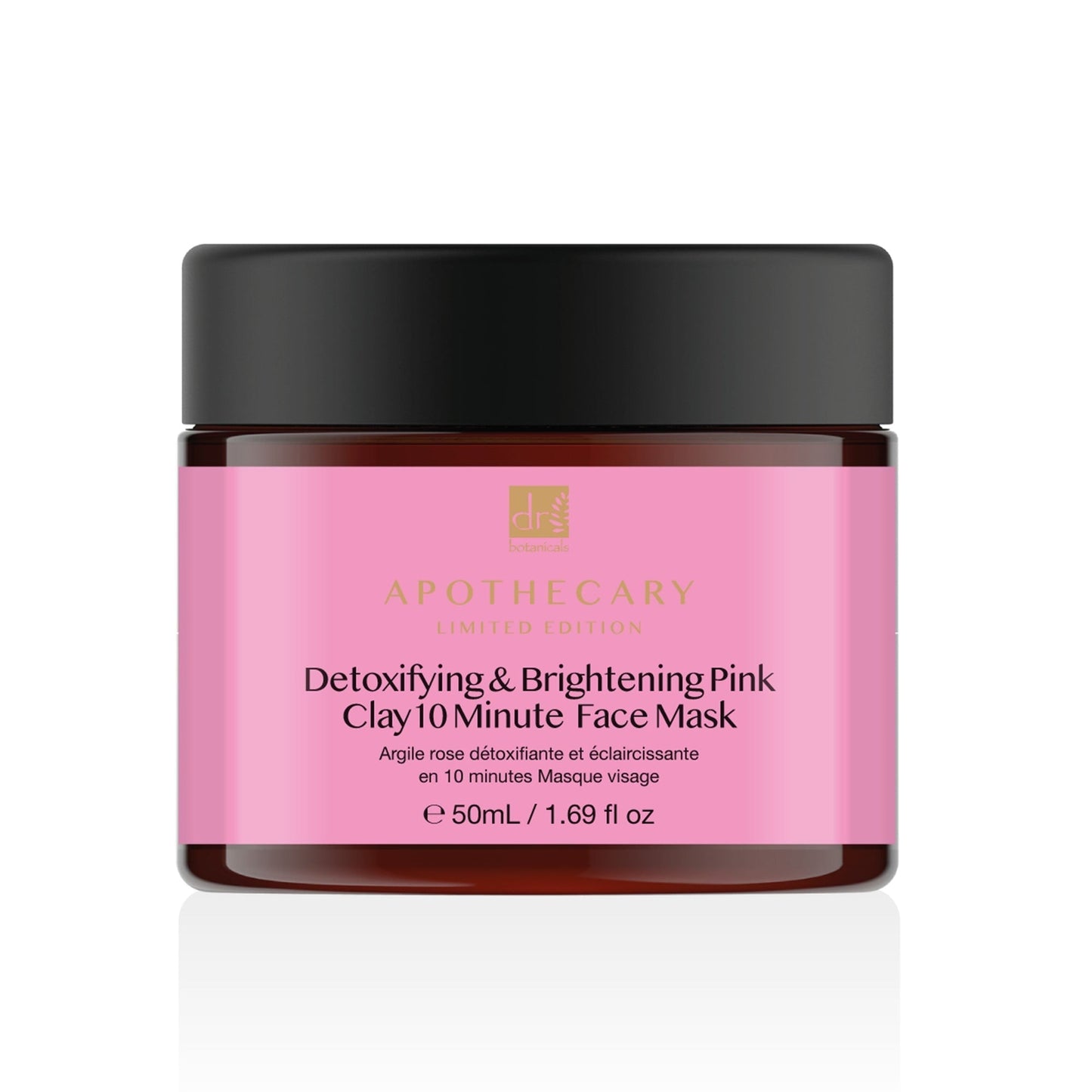 Detoxifying & Brightening Pink Clay 10 Minute Face Mask 50ml