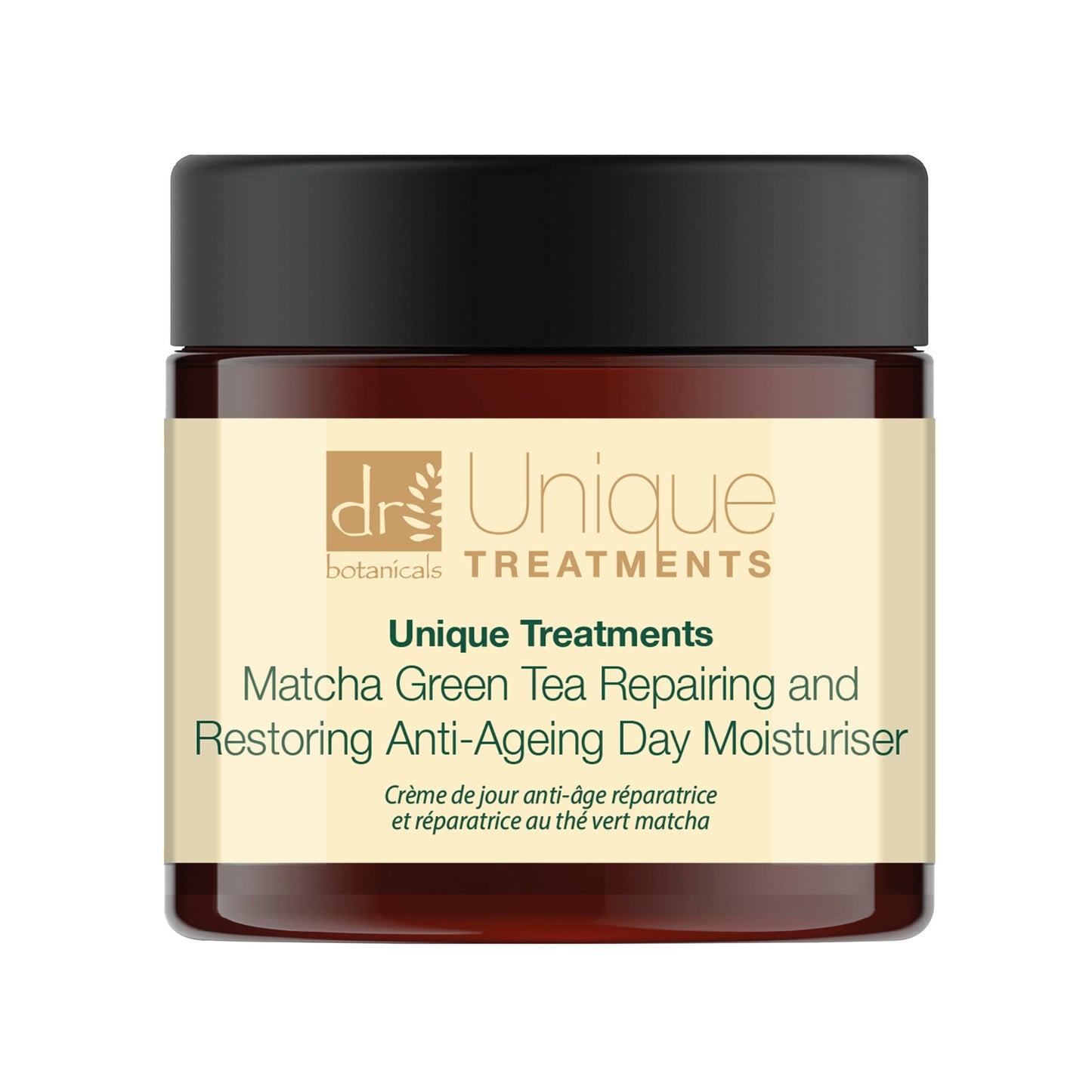 Unique Treatments Matcha Green Tea Repairing & Restoring Anti-Ageing Day Moisturiser 60ml