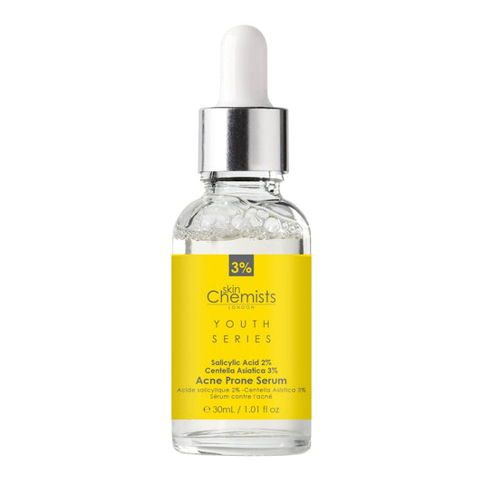 Youth Series Acne Prone Serum Salicylic Acid 2%, Centella Asiatica 3% 30ml