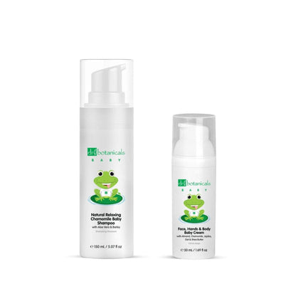 Baby Bubble Bath & Cream Kit