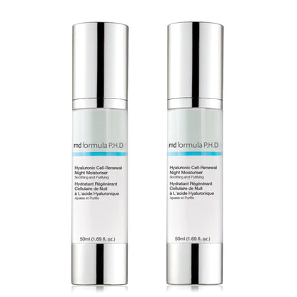Anti-Ageing Hyaluronic Cell-Renewal Night Moisturiser Duo Pack