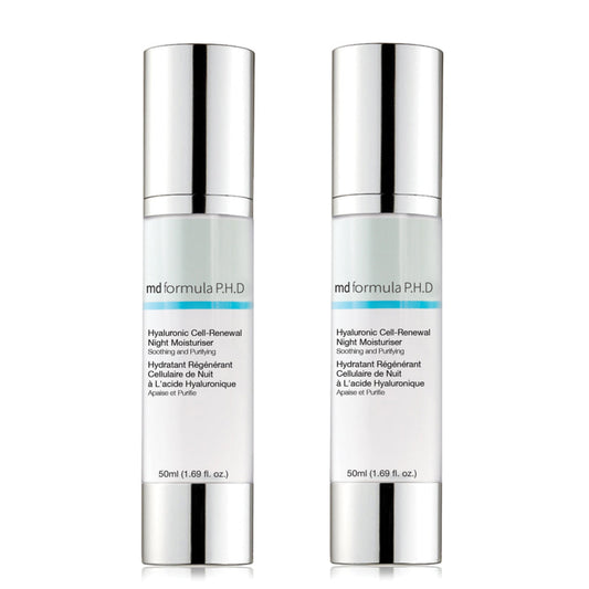 Anti-Ageing Hyaluronic Cell-Renewal Night Moisturiser Duo Pack