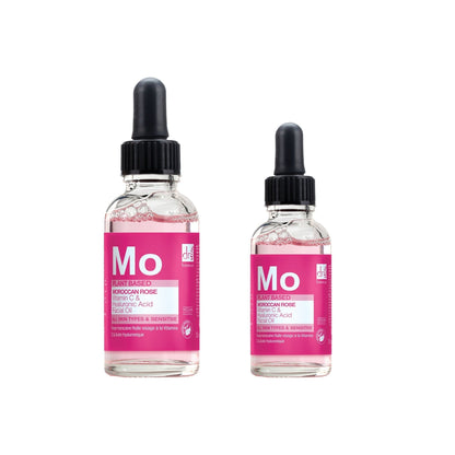 Anti-Ageing Moroccan Rose Facial Oil with Hyaluronic Acid & Vitamin C 15ml & 30ml