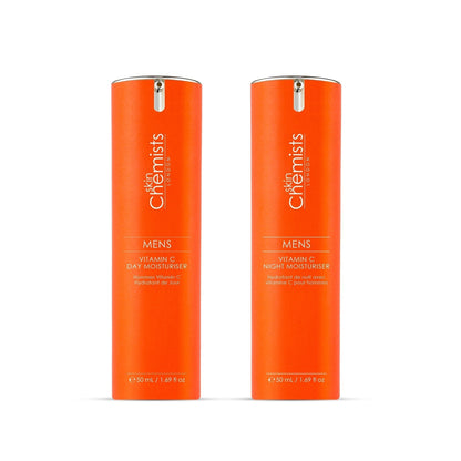 Anti-Ageing Mens Vitamin C Day & Night Routine