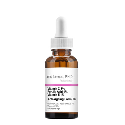 Anti-Ageing Serum Vitamin C 3%, Ferulic Acid 1%, Vitamin E 1% 30ml