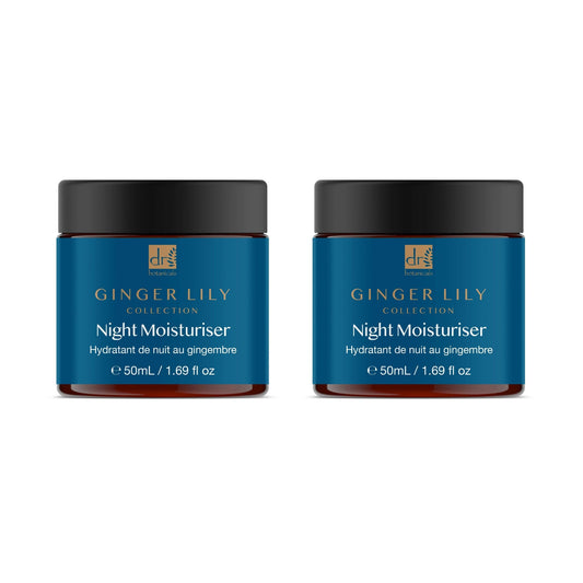 Gingerlily Night Moisturiser 50ml Twin Value Savings Pack