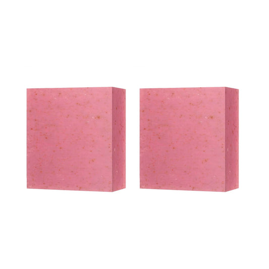 Hydrating Rose Facial Cleansing Bar 100g Twin Value Savings Pack