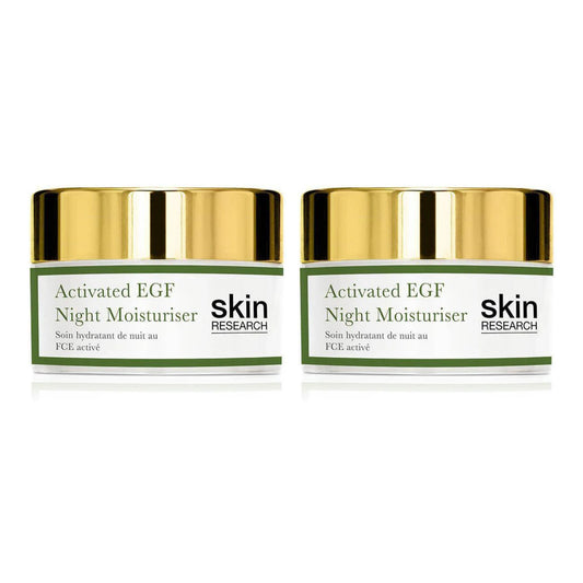 Activated EGF Night Moisturiser 50ml Twin Value Savings Pack