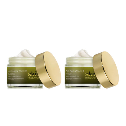 Anti-Ageing Vitamin D & Ceramide Q10 Mask 50ml Twin Value Savings Pack