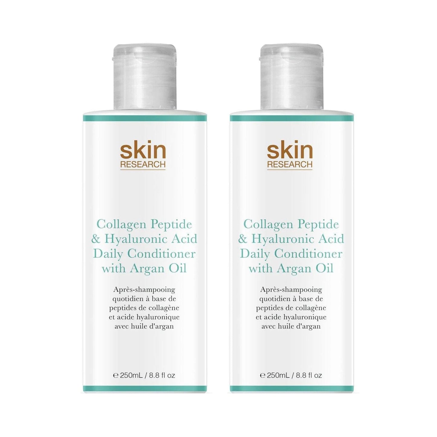 Collagen Peptide & Hyaluronic Acid Daily Conditioner with Argan Oil 250ml Twin Value Savings Pack