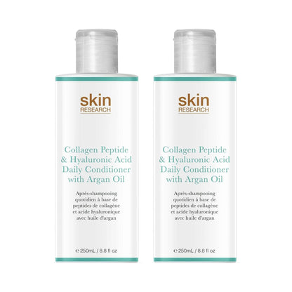 Collagen Peptide & Hyaluronic Acid Daily Conditioner with Argan Oil 250ml Twin Value Savings Pack