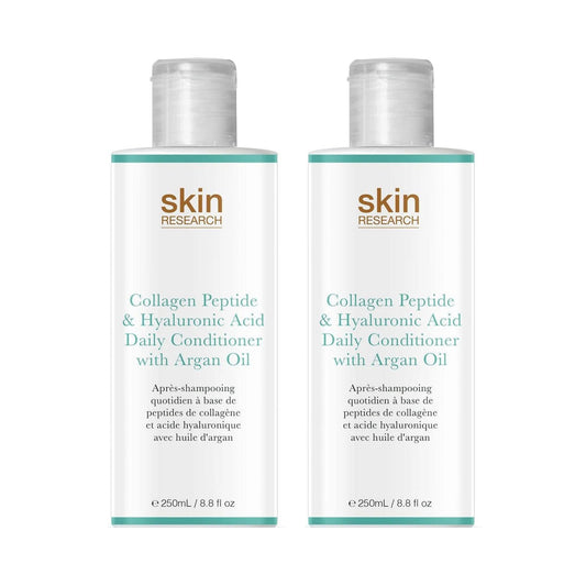 Collagen Peptide & Hyaluronic Acid Daily Conditioner with Argan Oil 250ml Twin Value Savings Pack