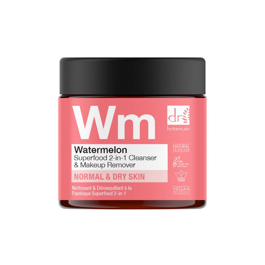 Watermelon Superfood 2-In-1 Cleanser & Makeup Remover 60ml x 2 Duo Pack