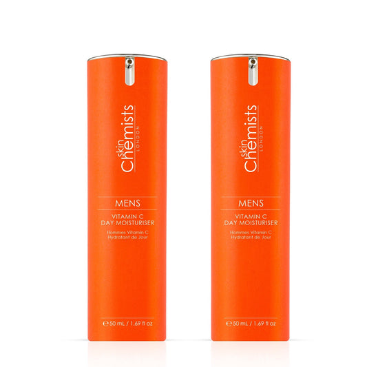 Men's Vitamin C Day Moisturiser 50ml Twin Value Savings Pack