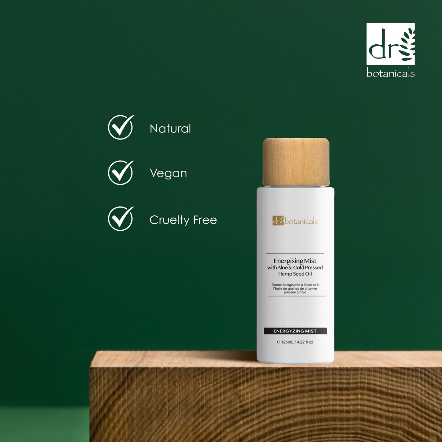 Dr Botanicals Energysing Mist 125ml