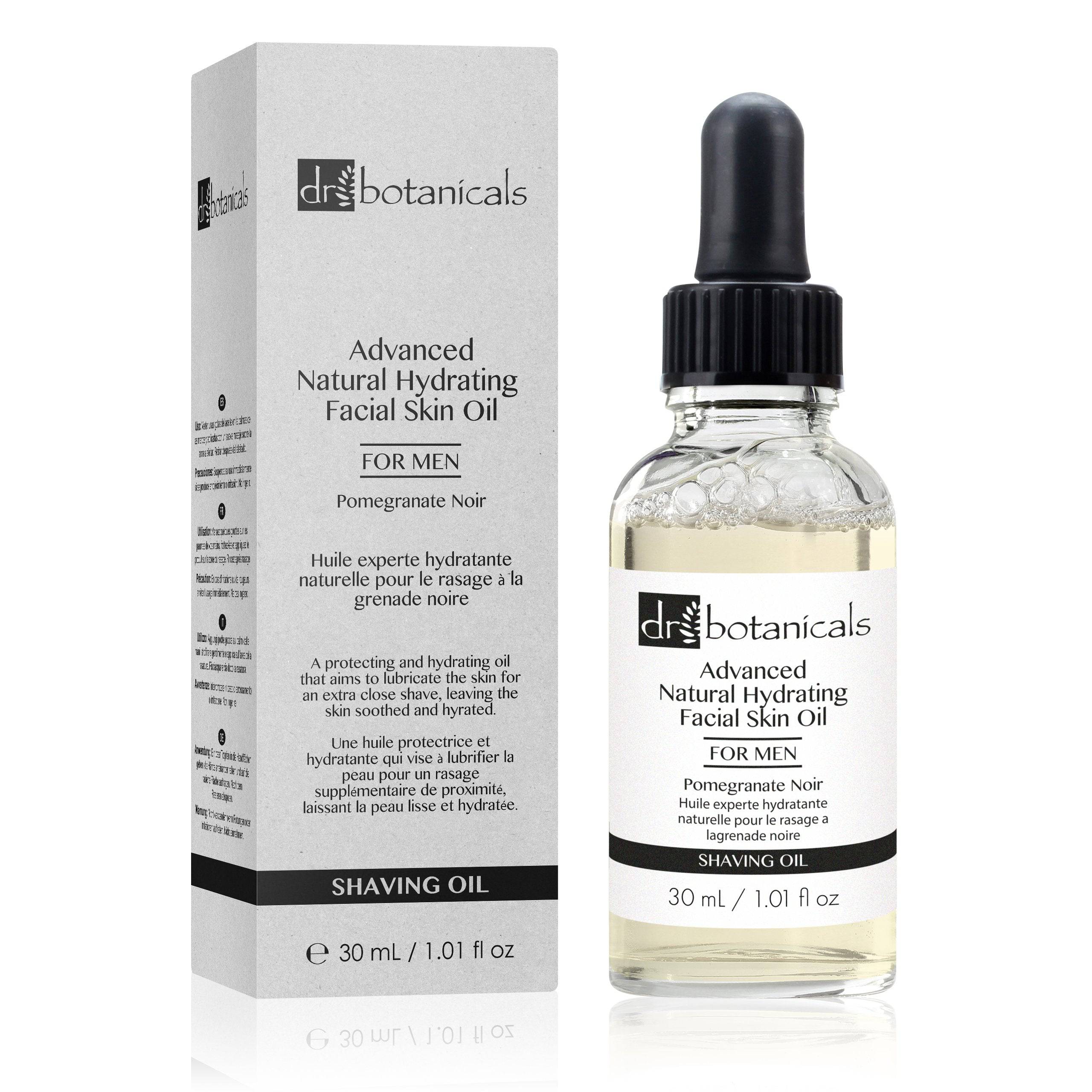 Pomegranate Noir Advanced Natural Facial Skin Oil For Men 30ml