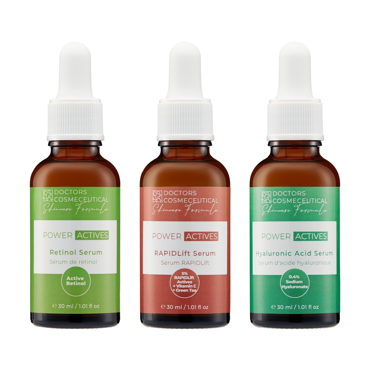 Power Active Serums Trio - skinChemists