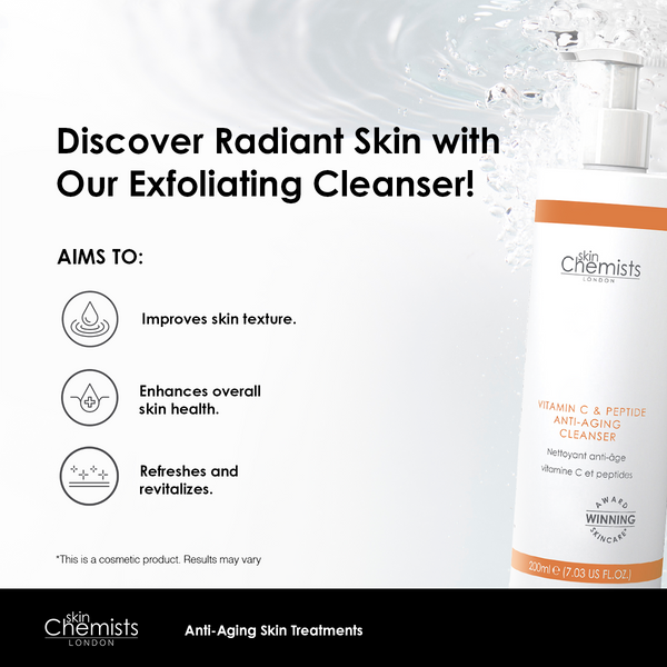 Vitamin C & Peptide Cleanser 200ml