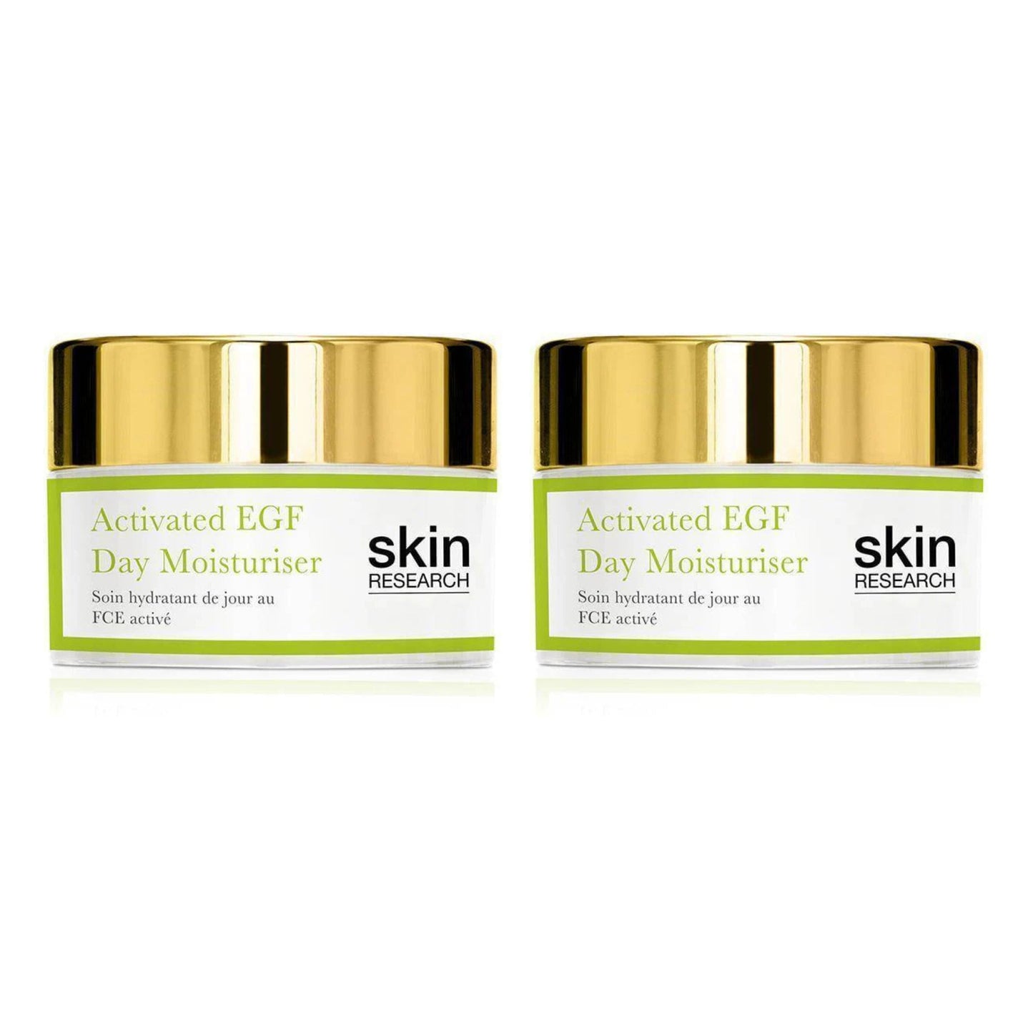 Activated EGF Day Moisturiser 50ml Twin Value Savings Pack