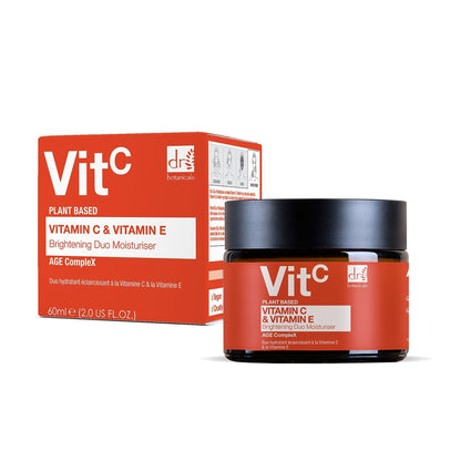 Vitamin C 1% & Vitamin E Brightening Duo Moisturiser 60ml x 2 Duo Pack