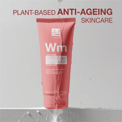 Watermelon Superfood 2-in-1 Cleanser & Makeup Remover with Glycolic Acid, Salicylic Acid and Lactic Acid 100ml - skinChemists