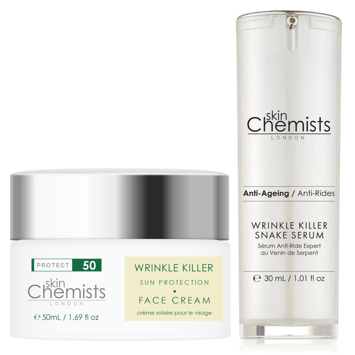 Wrinkle Killer Anti-Ageing & Rejuvenate Kit - skinChemists